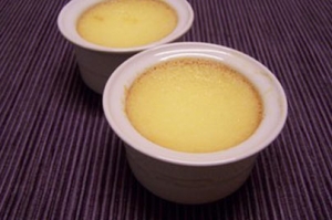 Flan à la noix de coco