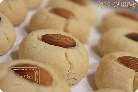 gateau de l’aid 2011,montecao ghribia aux amandes