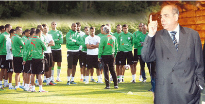 La menace de Raouraoua «Celui qui n’est pas d’accord peut partir»