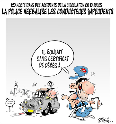 La police verbalise les conducteurs imprudents