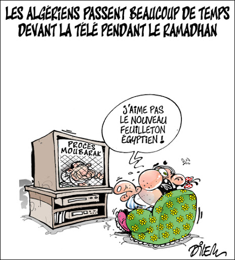 Les Algériens passent beaucoup de temps devant la télé pendant le Ramadhan