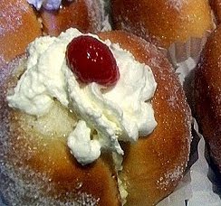 Pèches briochées crème pâtissière