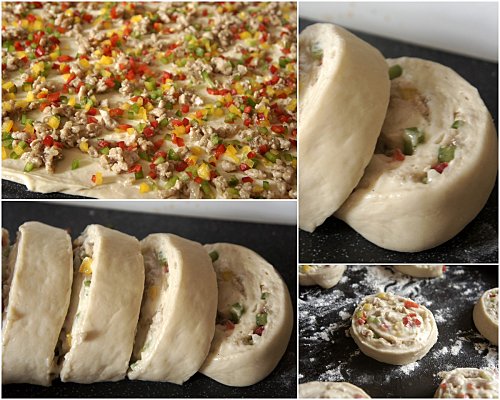 petits pains au poulet