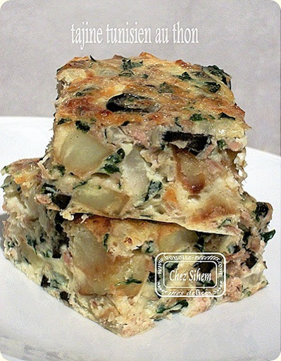 tajine tunisien au thon