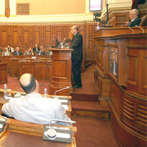 Conseil de la Nation : 2 ministres devant les sénateurs