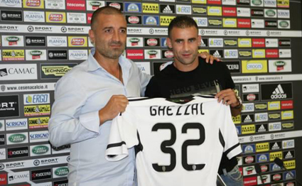 Ghezzal présenté à la presse italienne «Heureux d’être à Cesena»