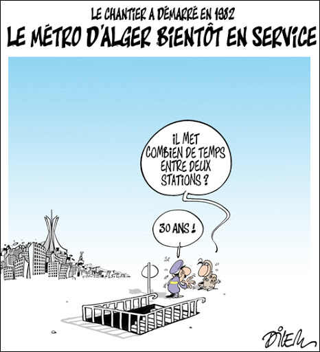 Le métro d&rsquo;Alger bientôt en service