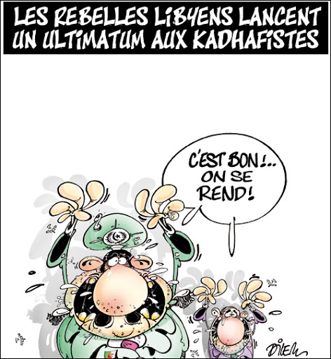 Les rebelles Libyens lancent un ultimatum aux Kadhafistes