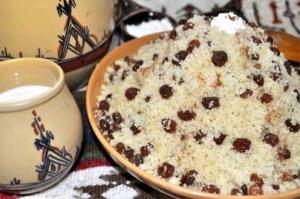 Mesfouf au raisins secs