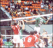 Omnisports Jeux Africains 2011 / Volley-ball (Messieurs) ,Difficile victoire de l’Algérie devant le Nigeria