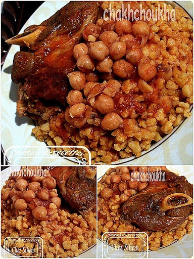 plat algerien chakhchoukha