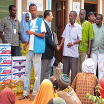 Sécheresse dans la Corne de l’Afrique : Remise des premiers convois d’aide alimentaire de l&rsquo;Algérie à la Somalie