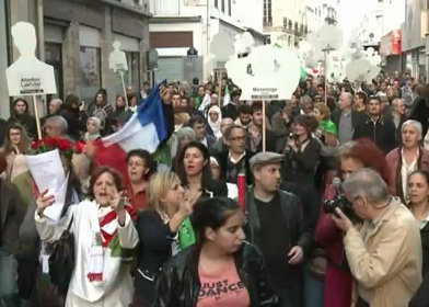 17 octobre 1961: des milliers de manifestants à Paris