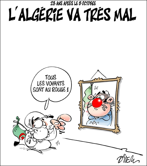 25 ans après le 5 Octobre,L&rsquo;Algérie va trés mal