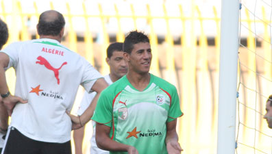 Bounedjah soumis à une séance de tirs