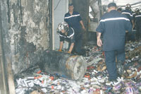 Des produits dangereux stockés dans des caves, La menace vient du sous-sol