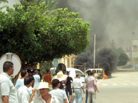 Emeutes, marche de protestation et couvre-feu à Sidi Bouzid