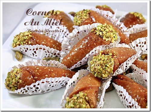 Gâteau Algérien les cornets au miel