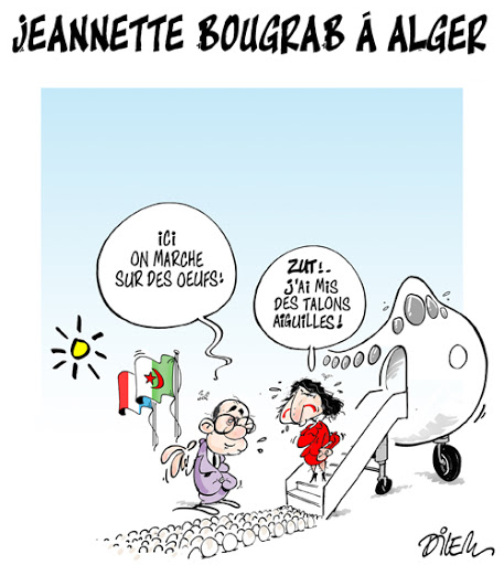 Jeannette Bouagrab à Alger