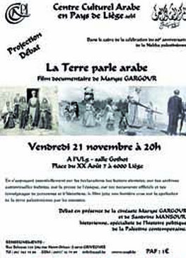 «La Terre parle arabe», un film de Maryse Gargour Histoire d’un massacre international