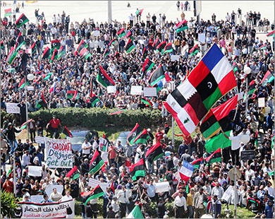 Libye :le temps des incertitudes,Un nouvel élan aux autres révoltes?