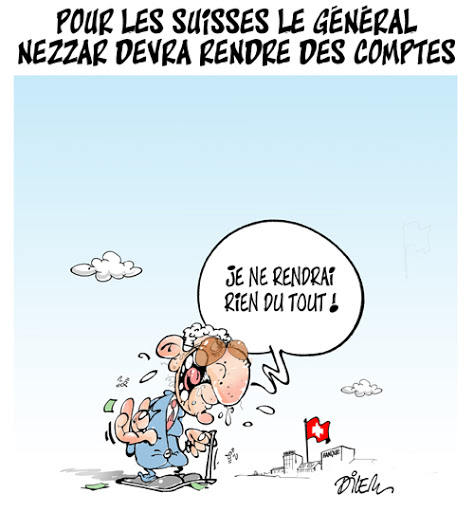 Pour les suisses le général Nezzar devra rendre des comptes