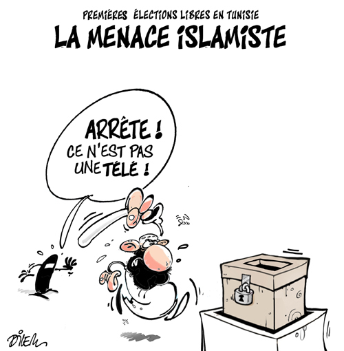 Premières élections libres en Tunisie,La menace Islamiste
