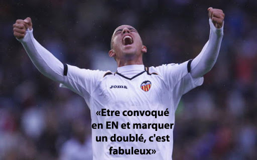 Titularisé et auteur de deux buts face à Getafe hier ,Sa convocation chez les Verts a fait pousser des ailes à Feghouli