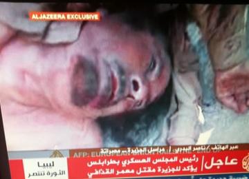 Vidéo, la mort de kadhafi