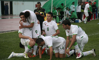 Algérie 2 – AFS 0 ,Les Algériens en seconde mi-temps