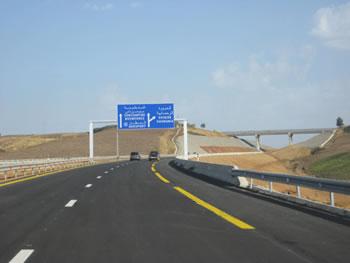 Amar Ghoul a inauguré hier la 2E rocade sud,Zéralda-Boudouaou en 45 minutes!