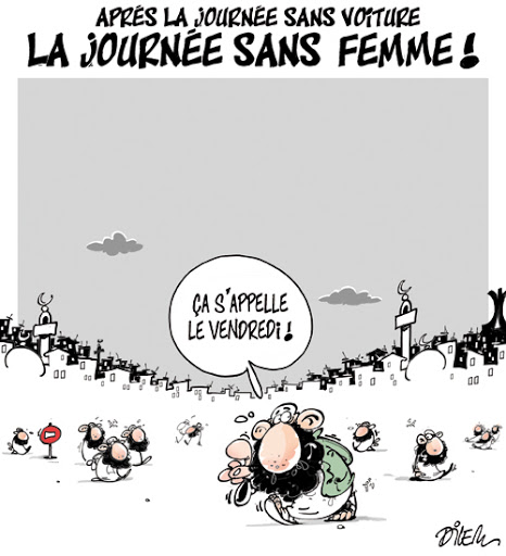 Aprés la journée sans voiture ,la journée sans femme!