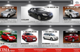 Cima Motors, Vaste campagne de pub pour les marques Brillance, Jac et Huanghai