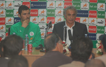 Conférence de pressed e Vahid Halilhodzic