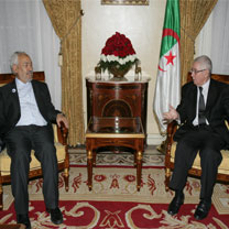 Le président du Mouvement tunisien Ennahda à Alger : “Des concertations pour l’intérêt des deux pays et de la région”