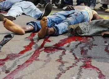 Les rebelles Libyens se vengent des partisans d&rsquo;el Gueddafi,Massacre à huis clos