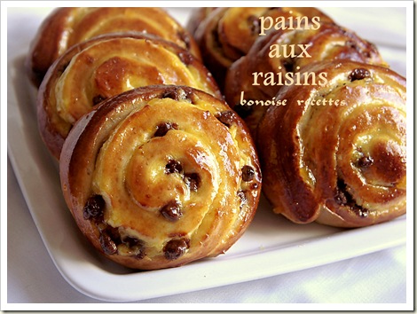 pain aux raisins
