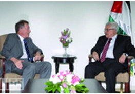 Palestine, processus de paix Rencontre émissaire de l’Onu-Consul britannique