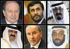 Pétrole et révolutions arabes,Guerre en coulisses