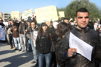 Plusieurs mouvements de protestation observés à Alger,L&rsquo;université en ébullition