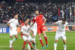 Résumé et but Maroc 1 – Algérie 0