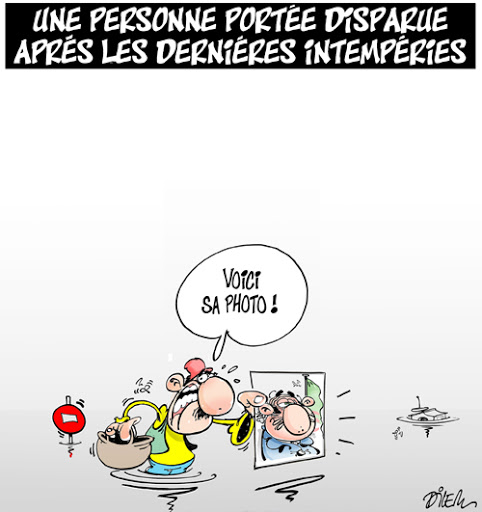 Une personne portée disparue après les dernières intempéries
