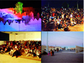 Béni-Abbes, Festival international de musique « Nuits de la Saoura » Défilé grandiose au centre-ville