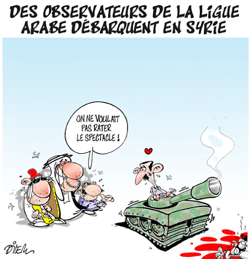 Des observateurs de la ligue arabe débarquent en Syrie