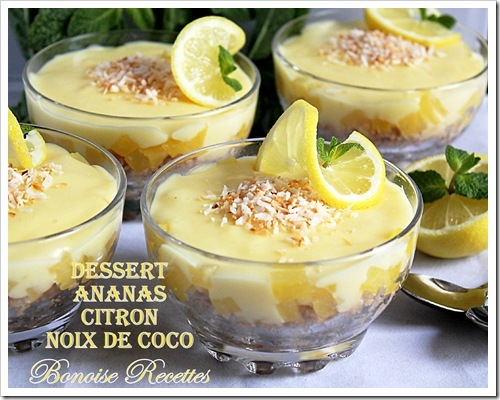 Dessert aux ananas facile et delicieux