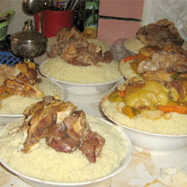 Le repas traditionnel, un grand moment de retrouvailles