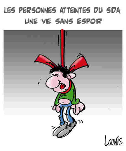 Les personnes atteintes du sida ,une vie sans espoir