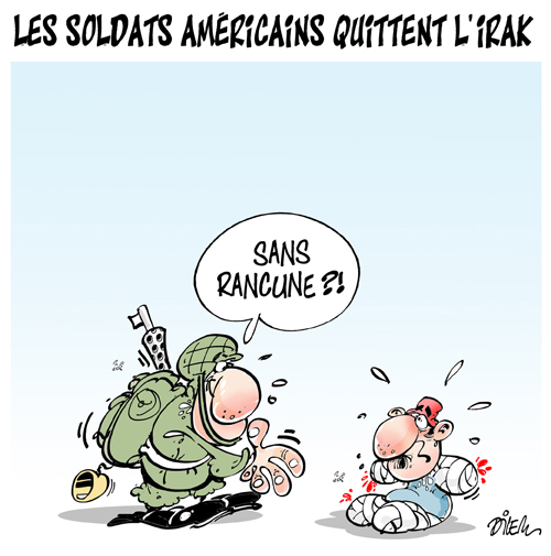 Les soldats américains quittent l&rsquo;Irak