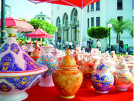 MEDEA, Premier ,salon national de la poterie et de la céramique d’art, Exposition et promotion du savoir-faire