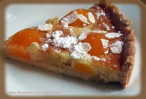 tarte amandine aux abricots